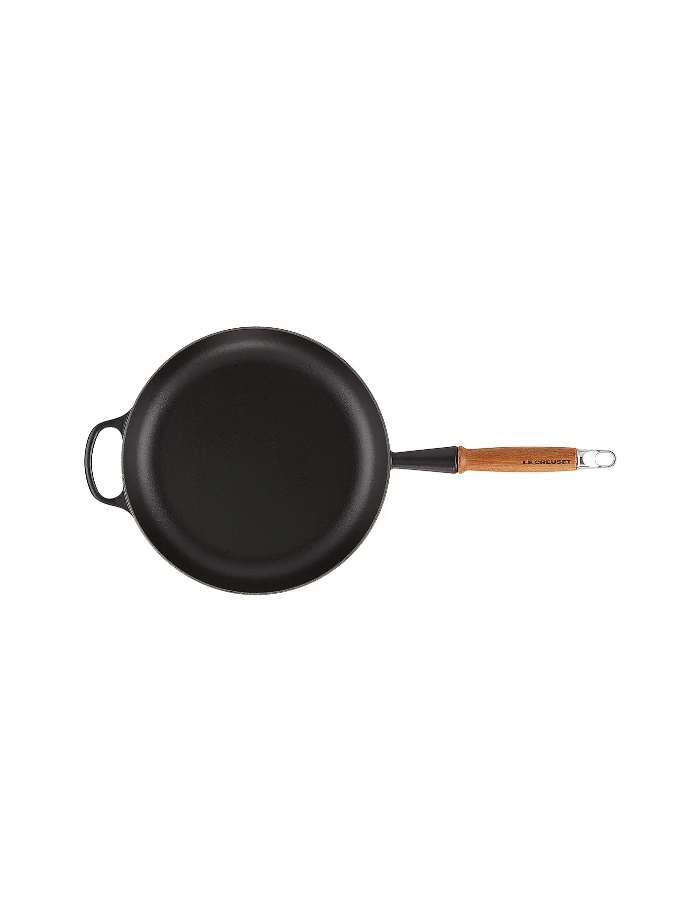 LE CREUSET | Bratpfanne Signature 28cm Ofenrot | schwarz